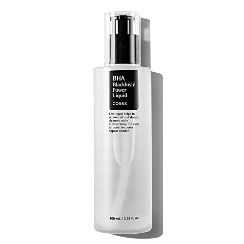 COSRX Niacinamide 2% + BHA 4% Blackhead Exfoliant Toner, Pore Minimizer for Enlarged Pores, All Skin Types, Paraben Free, Easy and Simple Way to Prevent Acne and Blackheads, 100 ml, 3.38 fl oz