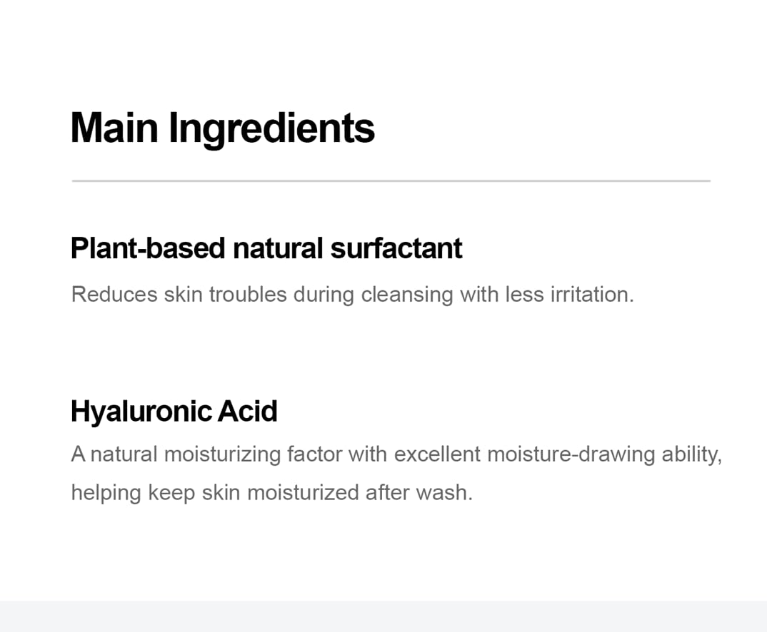 ZEROID Effective Moisturizing Foaming Cleanser, Gentle for Daily Use on Face and Body, Helps Normalize the PH Balance of the Skin, 240 ml, 8.12 fl oz