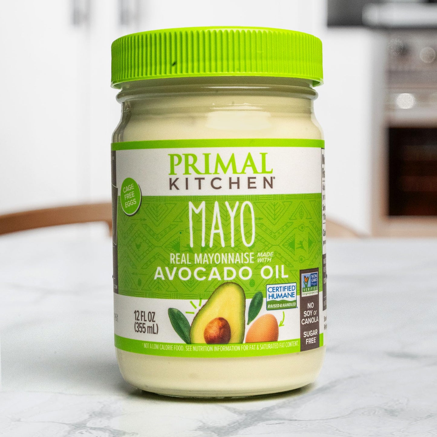 PRIMAL KITCHEN Mayo Made with Avocado Oil and Cage-Free Eggs, Variety Two Pack, Original & Garlic Aioli: Zesty Lemon and Flavorful Garlic Notes of Garlic Aioli, Elevate Everything, 12 oz, Pack of 2